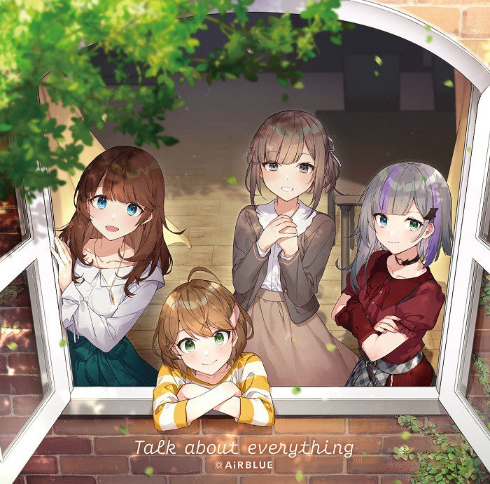 AiRBLUE 1st ALBUM”Talk about everything”Normal Edition(CD only)